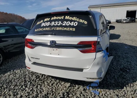 2022 Honda Odyssey Exl из США, поврежденный, VIN 5FNRL6H71NB023976